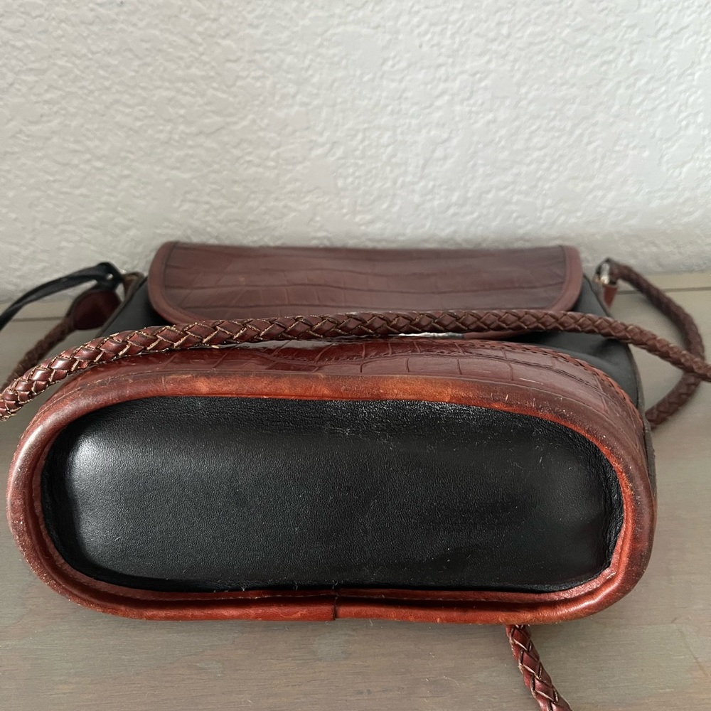 Brighton Vintage CROCO Leather Shoulder Bag - Picture 11 of 11